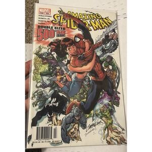 Amazing Spider-Man 500 Rare Newsstand J Scott Campbell Cover (2003, MARVEL)